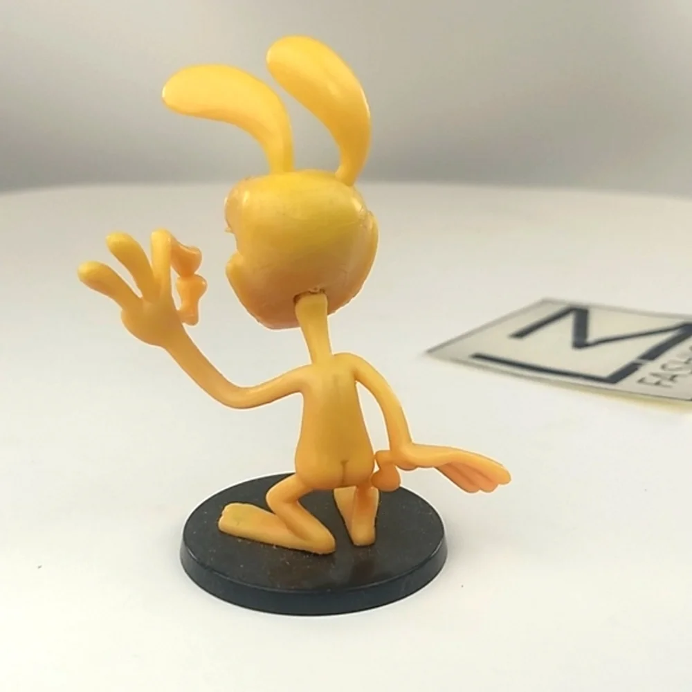 2/$12 Ren Hoek Nickelodeon Figurine On Factory Sealed Retail Card